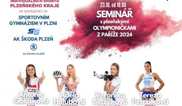 PŘIJĎ 23.10.2024 NA SEMINÁŘ S PLZEŇSKÝMI OLYMPIONIČKAMI Z PAŘÍŽE